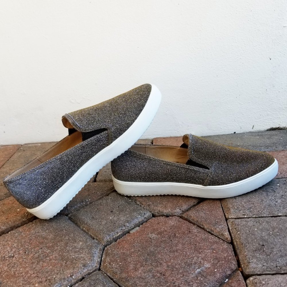 J/Slides Nyc Gold/Silver Size 7.5 - image 8